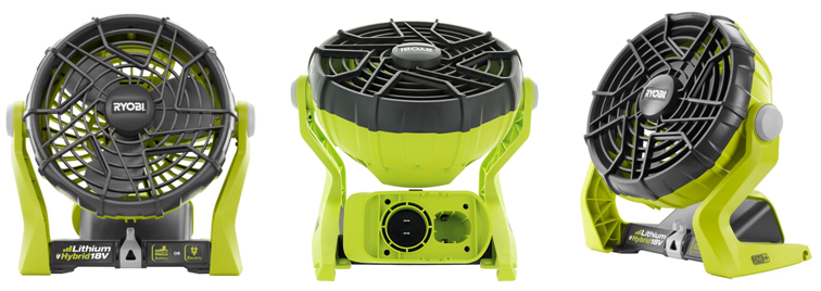 ryobi cordless jobsite fan