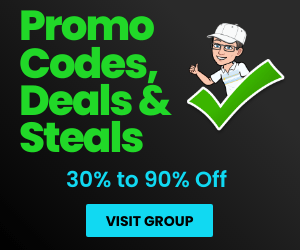 Promo Codes, Deals and Steals