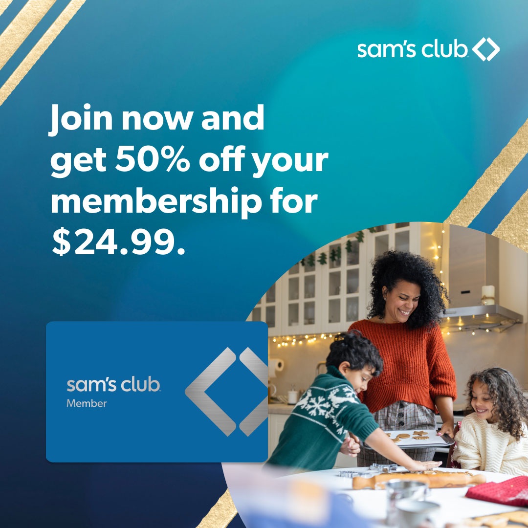 50 OFF Sam's Club Membership Promo Codes, Deals and Steals