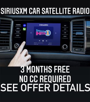 SiriusXM – Car Satellite Radio 3 Months FREE