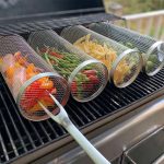 rolling grill basket