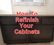 How To Refinish Cabinets