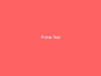 Prime Test – Copy